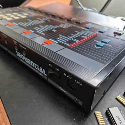 RARE Sequential TOM 4-Voice Drum Machine 1985 - Black - BRIGHTON image 3