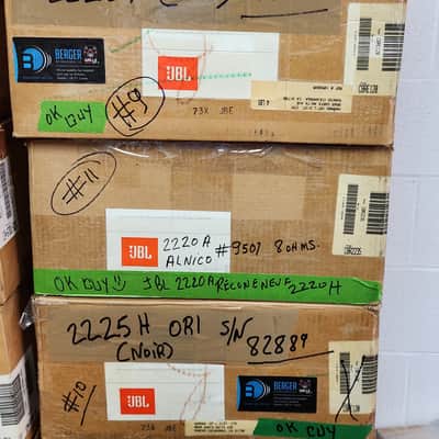 JBL Vintage Alnico 2205 A&B, 2220 A&B ,15’’ Model Units image 6
