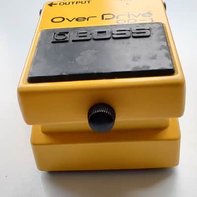 Vintage Boss OD-1 Over Drive #500 JRC4558D (Black Label) 1977 - 1985 image 7
