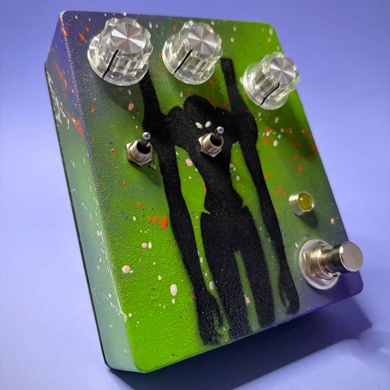 First Impact Fuzz Unit – Modded Fuzz War V2 Clone | 1/1 Evangelion Version w/ Tone Bypass & Diode Selector image 1
