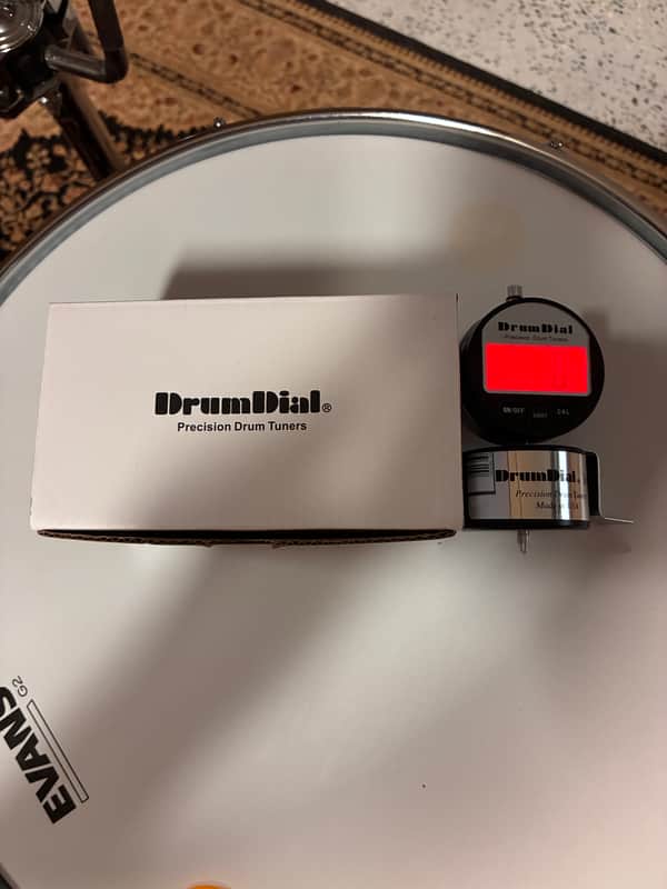 DrumDial Digital Precision Drum Tuner – Excellent Condition with Backlit Display image 1
