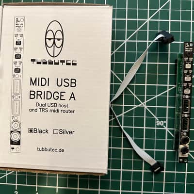 Tubbutec MIDI USB bridge A - Black image 1