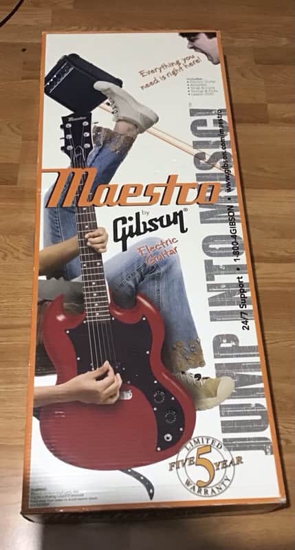 Vintage Gibson Maestro SG Package 2007 - Red gloss image 1