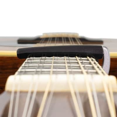 D'Addario Planet Waves Silver Pro Plus Capo With FlexFit Technology - PW-CP-19S image 2