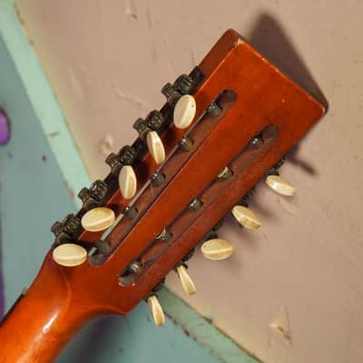 1920s Regal Spruce/Mahogany Tiple Ukulele (CGDA Strung) (VIDEO! Work Done, Ready) image 10