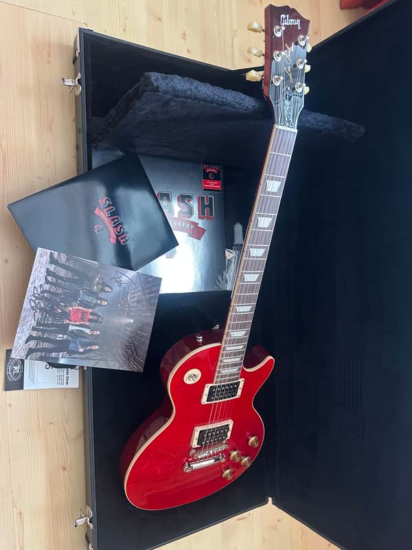 Gibson Slash Signature Les Paul Standard Limited 4 Album 2022 - Translucent Cherry image 1