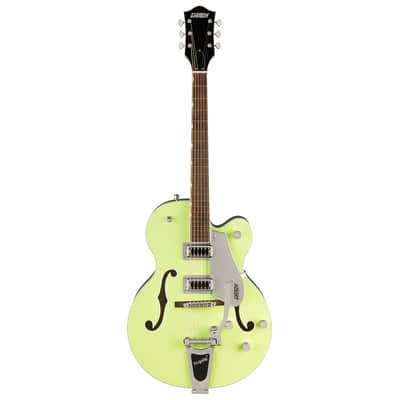 Gretsch G5420T Electromatic Classic Hollow Body SC w/Bigsby 2-Tone Anniv. Green image 2