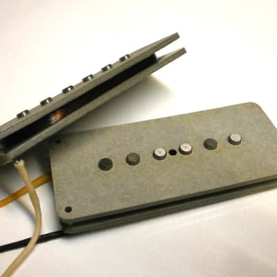 Q pickups Jazzmaster 65 1965 - 68 Pickups SET VINTAGE CORRECT HandWound Guitar 1966 1967 Fender Vintage By Q image 7