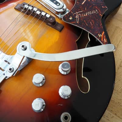 VIDEO! Framus 5/110 Atlantik Thinline Guitar ~1965 made in Germany image 7