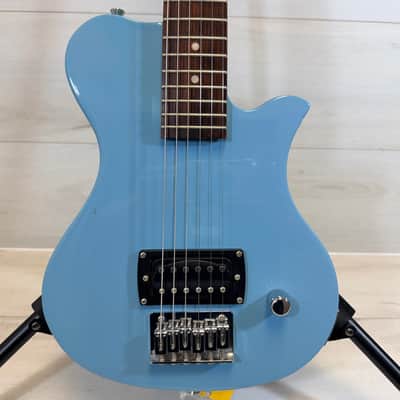 First Act ME263 1/2 Size Mini Electric Guitar Light Blue 2000s–2010s image 2