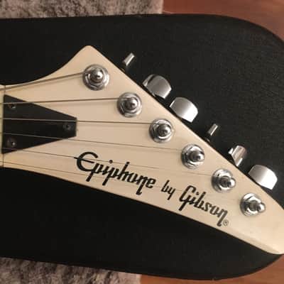 Vintage Epiphone by Gibson S310 Stratocaster Electric Guitar White image 2