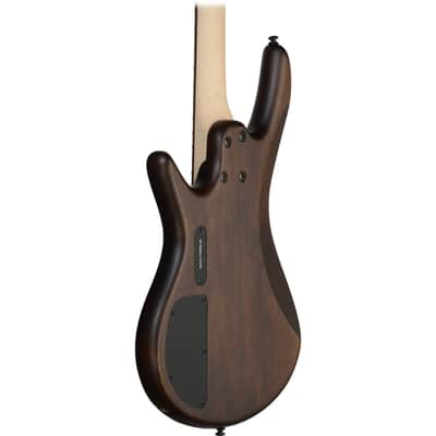 Ibanez SR Gio GSR200B Electric Bass Guitar, Jatoba Fretboard, Walnut Flat image 5