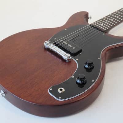 2014 Gibson Les Paul Junior P90 Double Cut Electric Guitar in Worn Brown image 9