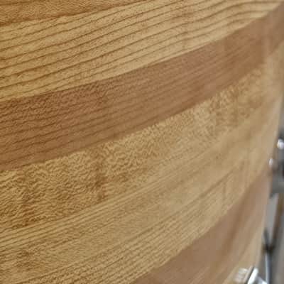 Ludwig Classic 3 ply 20x18" Floor Tom with Blue and Olive B&O Badge 1970 s- 1976 - Butcher Block image 4