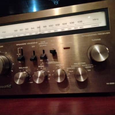 Panasonic  RA-6500 1978 Bronze look with wood body image 3