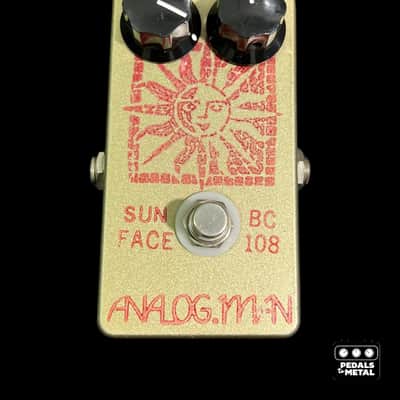 Analogman Sun Face BC108 (9V Adapter Hole Drilled) - X20501 image 1