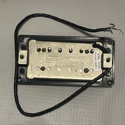 2016 USA Seymour Duncan SH2N Jazz Black Neck Humbucker Guitar Pickup w/ Ring 7.45k image 4