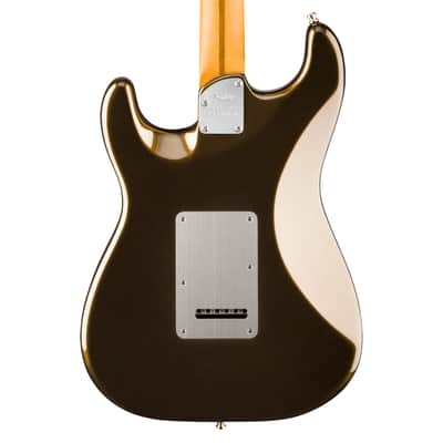 Fender American Ultra II Stratocaster HSS - Texas Tea w/Ebony FB image 7