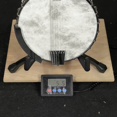 Washburn Americana B6 6-String Open Back Banjo Natural image 8