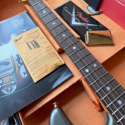 2026 Fender Custom Shop '65 Stratocaster Dual Mag B3 Limited Edition Journeyman - Charcoal Frost Metallic image 21
