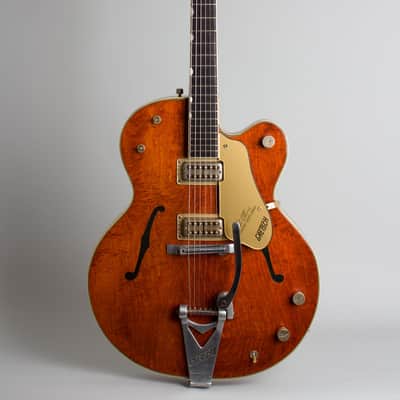 Gretsch  PX 6122 Country Gentleman Thinline Hollow Body Electric Guitar (1960), ser. #35130, original grey hard shell case. image 1