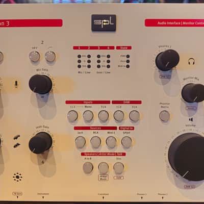 SPL 1700 Crimson 3 USB Audio Interface 2017 - 2019 - White image 3