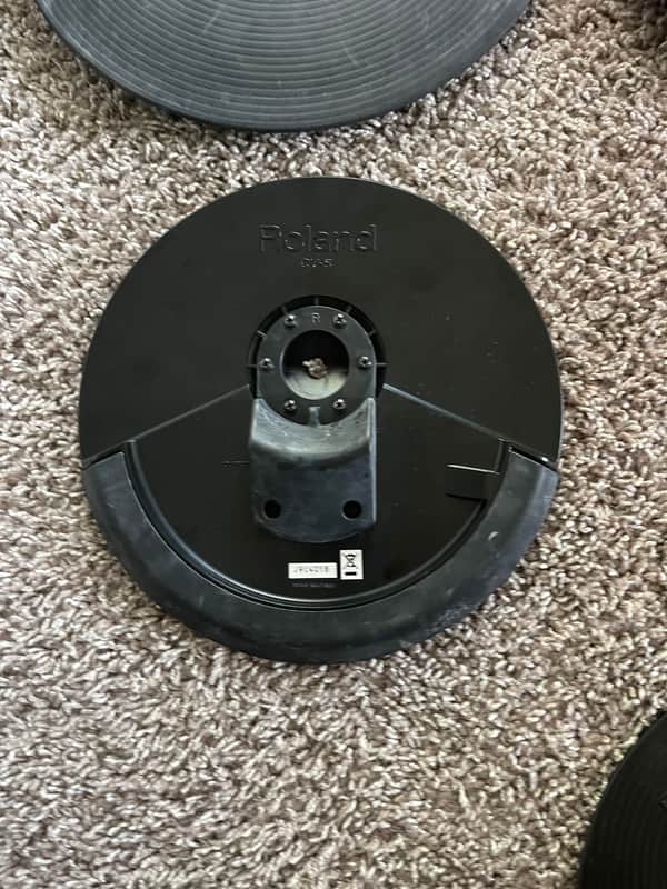 Roland CY-5 V-Cymbal 10" Dual-Trigger Pad 2006 - Present - Black image 1