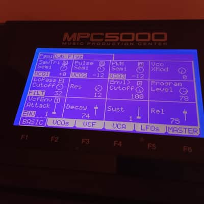 New blue display for Akai Mpc 5000 (price valid only for 21_22/06) image 4
