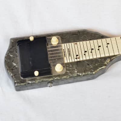 1952 National Chicagoan Lap Steel Guitar – Original Vintage Valco Era – Includes Case & Cable Adapter image 9