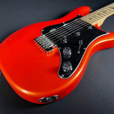 PRS SE NF3 Maple Neck w/Gig Bag - Metallic Orange image 3