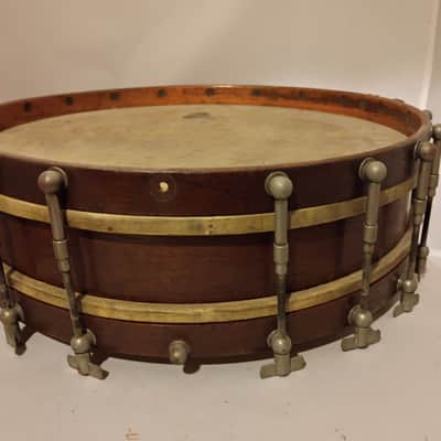 Jason Ward Snare Drum - thumbscrew 1920s Bild 7