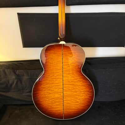 Gibson SJ-200 Quilt Custom Shop 2015 - Autumn burst image 3