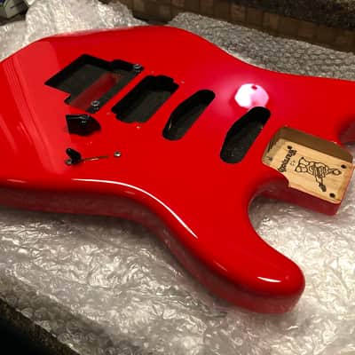 Warmoth Stratocaster  Bright Red image 2