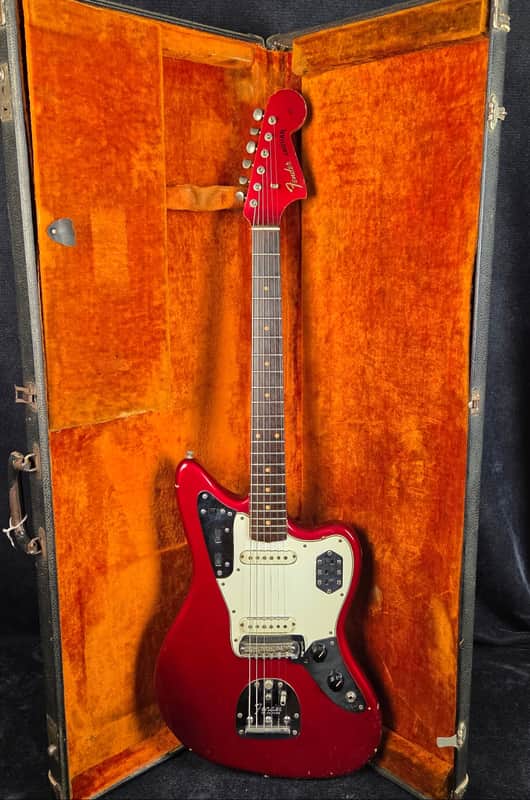 Fender Jaguar 1964 - Candy Apple Red with Matching Headstock