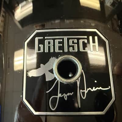 Gretsch Artist Series 6.5x14" Taylor Hawkins Signature Snare Drum 2010s - Black Nickel Over Steel image 3