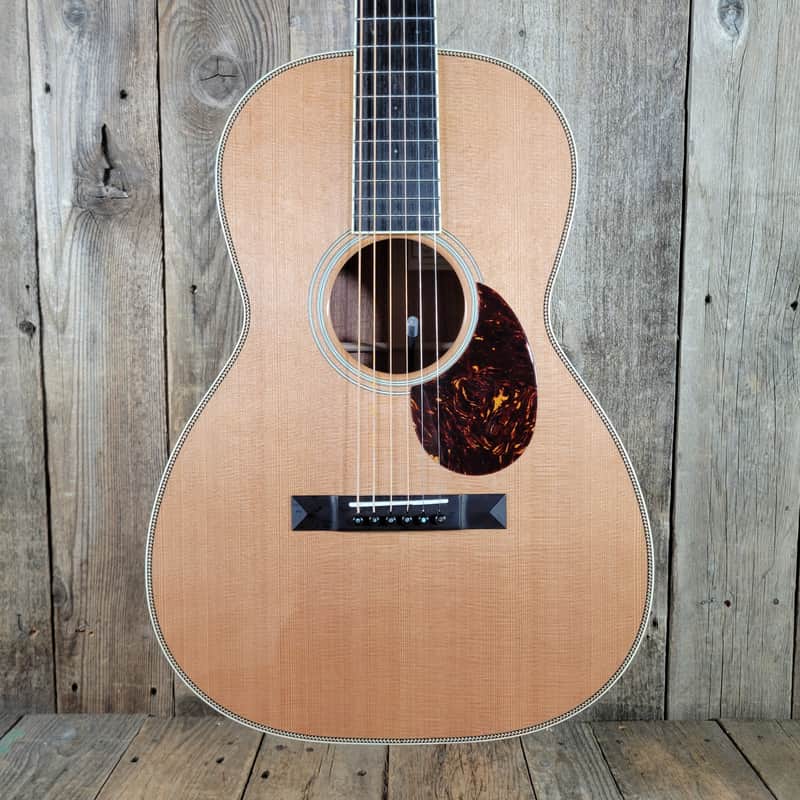 Santa Cruz 00 Cedar and Koa with K&K Pickup, Mic, & Trinity Preamp - Natural image 1
