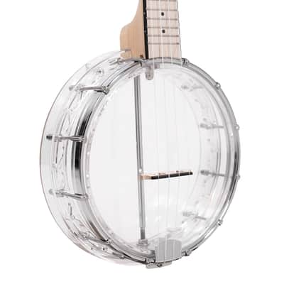 Gold Tone Little Gem (Diamond): See-Through Banjo-Ukulele with Bag image 2