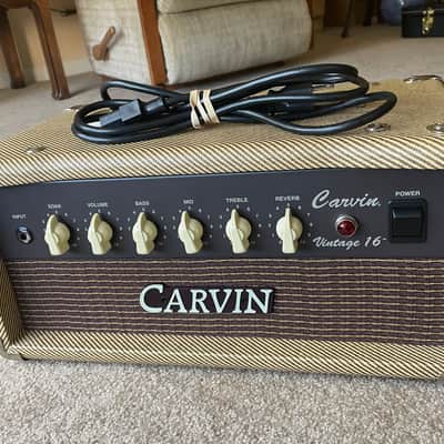 Carvin Vintage 16 Guitar Amp Head - Tweed (C016-A17) image 1