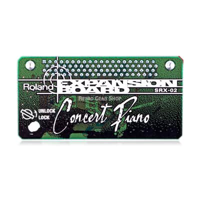Roland Expansion Board SRX-02 Concert Piano Card XV-3080 XV-5080 Fantom etc