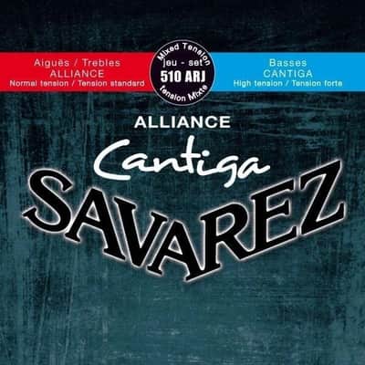 Savarez Alliance Cantiga Mixed Tension Classical Guitar Strings - 510ARJ image 2