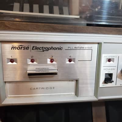 Vintage Morse Electrophonic Stereo System - 8 Track, Cassette, Phone, AM/FM, 70s image 10