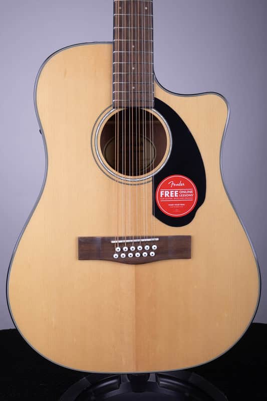 Fender CD-60SCE 12-string - Natural image 1