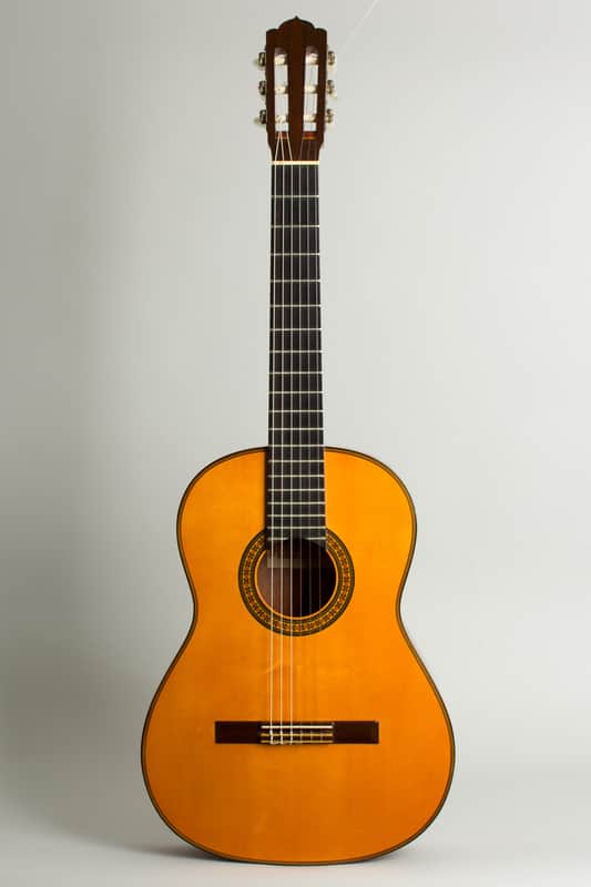 Del Pilar Classical Guitar (1980), black hard shell case. image 1