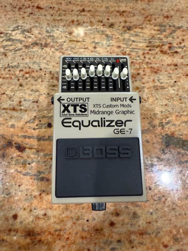 Boss GE-7 XTS Xact Tone Solution Midrange Mod 2020’s - Gray image 1