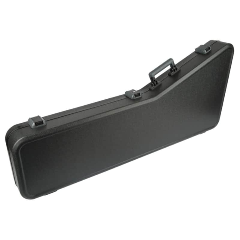 Jackson Rhoads RR 6 and 7 Deluxe Molded Guitar Case with Ergo-Grip Injection Molded Handle and TSA-Accepted Locking Center Latch (Black) image 1
