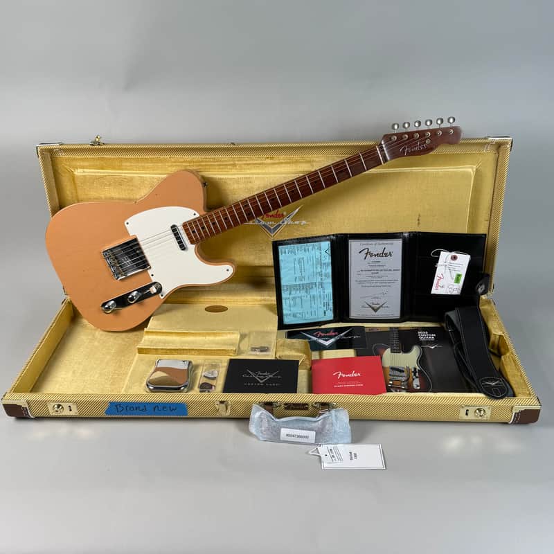 Fender Limited Edition Roasted Reverse '50s Telecaster Journeyman Relic Aged Sahara Taupe