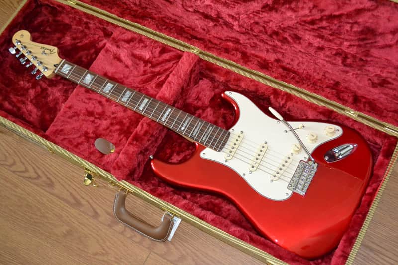 Custom Modded Fender Stratocaster SSS - David Allen Pickups - Candy Apple Red image 1