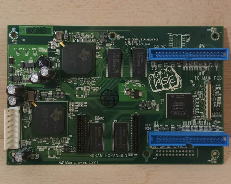 Akai Mpc 5000 - Original expansion digital pcb image 1