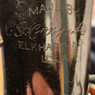 C.G. Conn Ltd. New Wonder Series II / Chu Berry Nickel Plated (L) Alto Saxophone 1926-27 Elkhart USA image 15