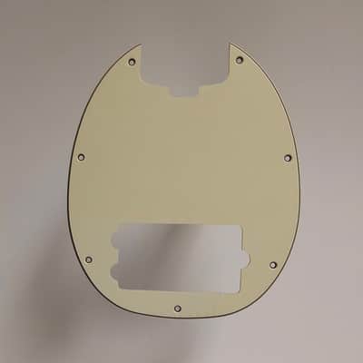 Replacement pickguard for Sterling StingRay Short Scale Bass SS - MANY COLORS! image 12